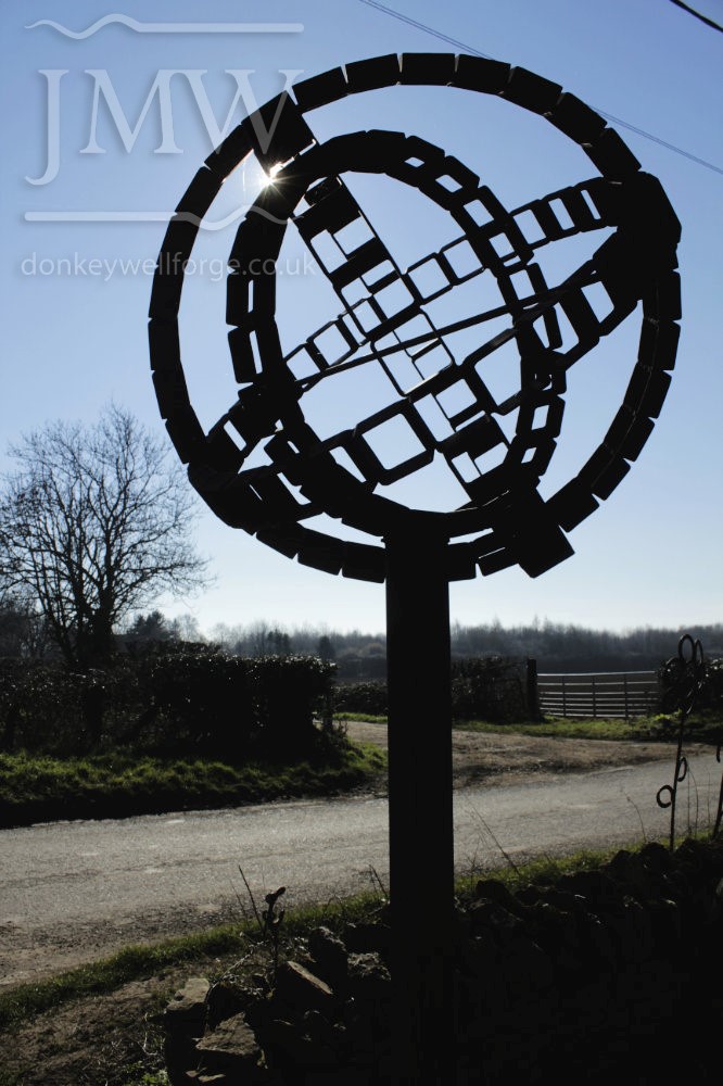 iron-art-sphere-display-blacksmith-forge-gloucestershire