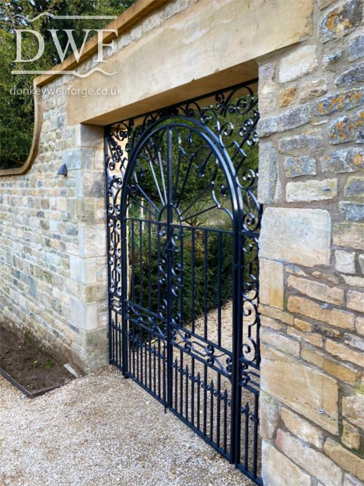 ornate-traditional-ironwork-forged-gates-donkeywell-forge-scrollwork